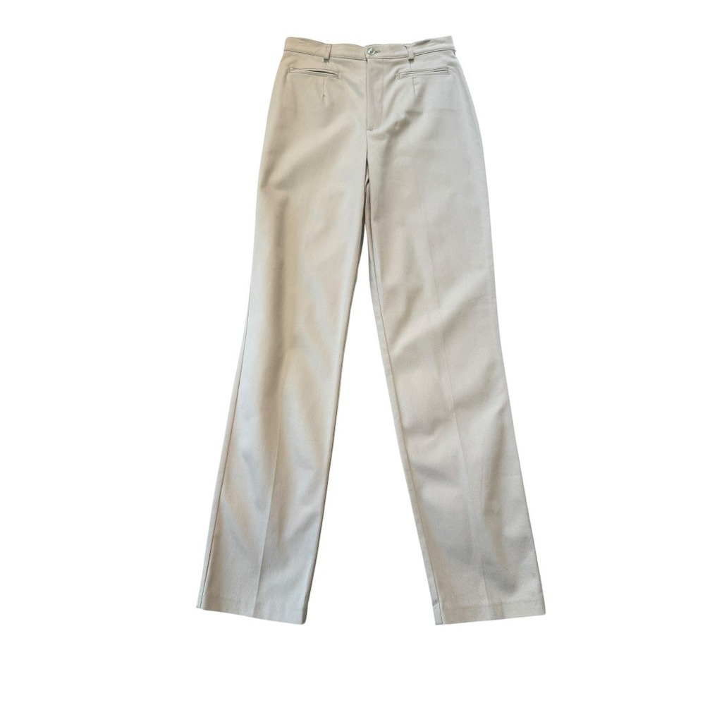 Tribal Sportswear Women Cement Grey Straight Leg Stretch Cotton Pants 2056G-60 6